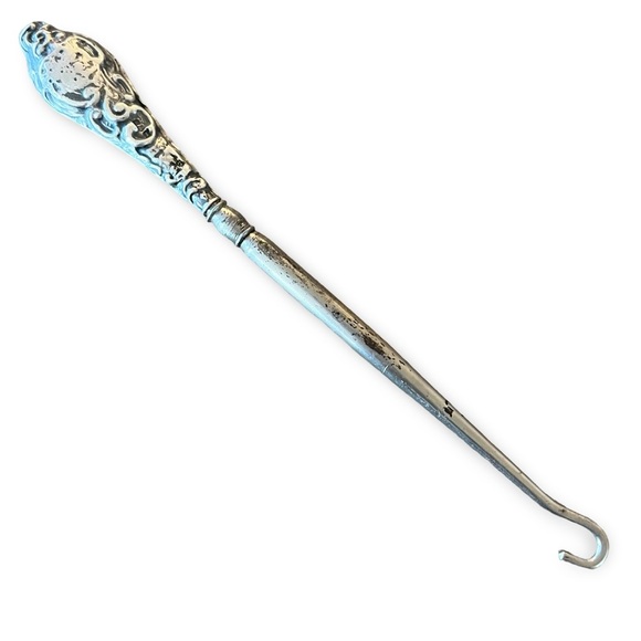 Other - Ornate Sterling Silver Plate Button Hook